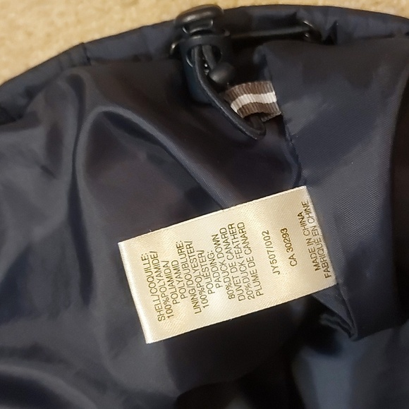 Wolsey navy blue puffer vest size M - Picture 5 of 5